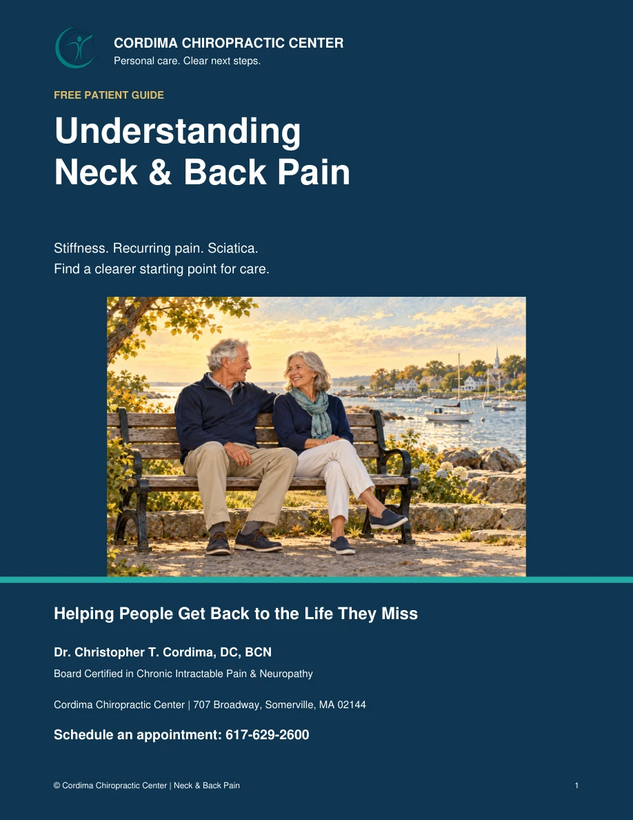 Understanding Neck & Back Pain report cover